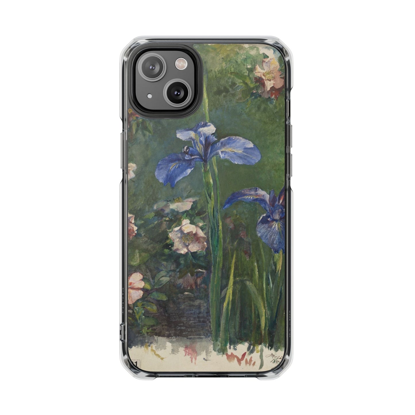 Roses and Irises | Slim Case