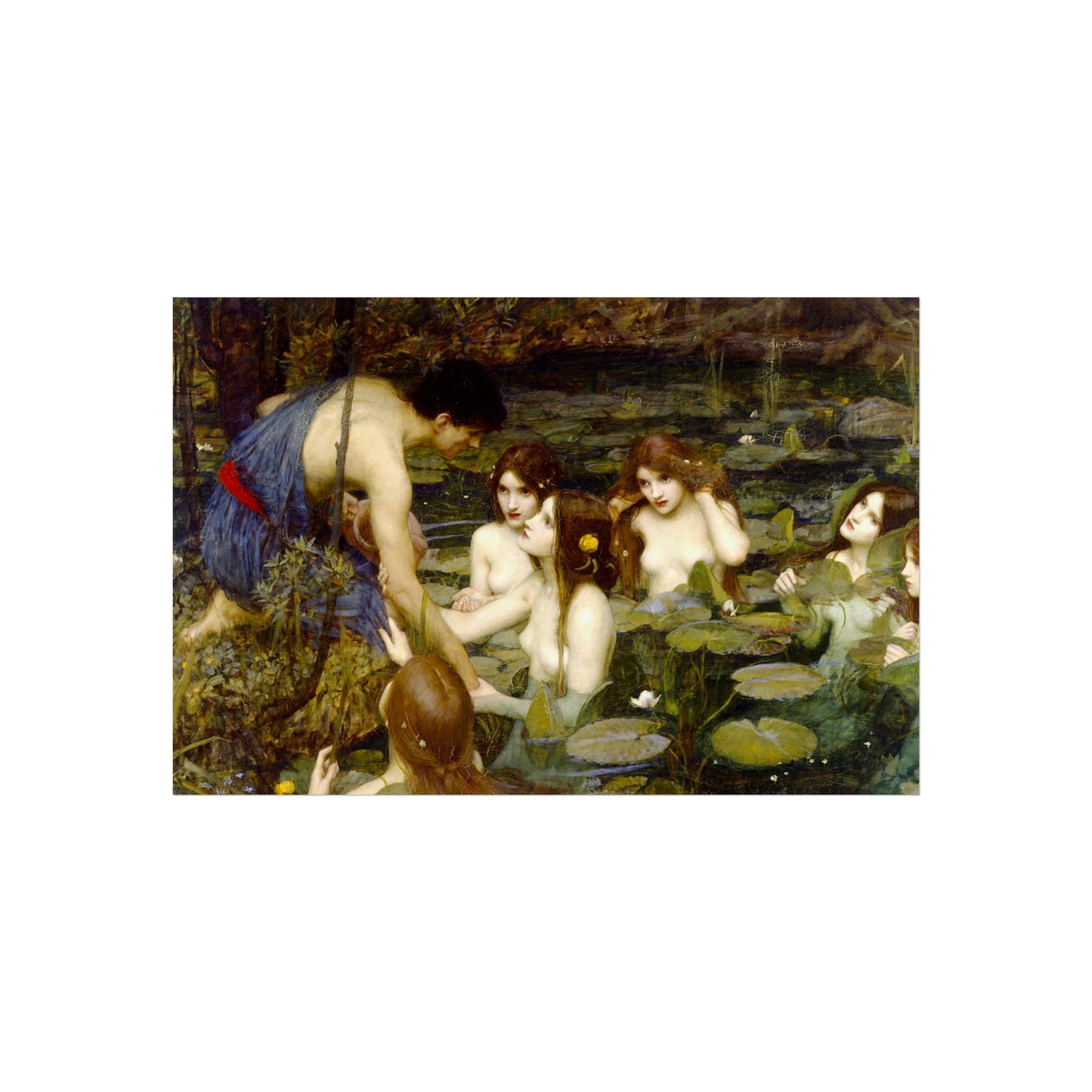 Hylas and the Nymphs | John William Waterhouse - Giclée -