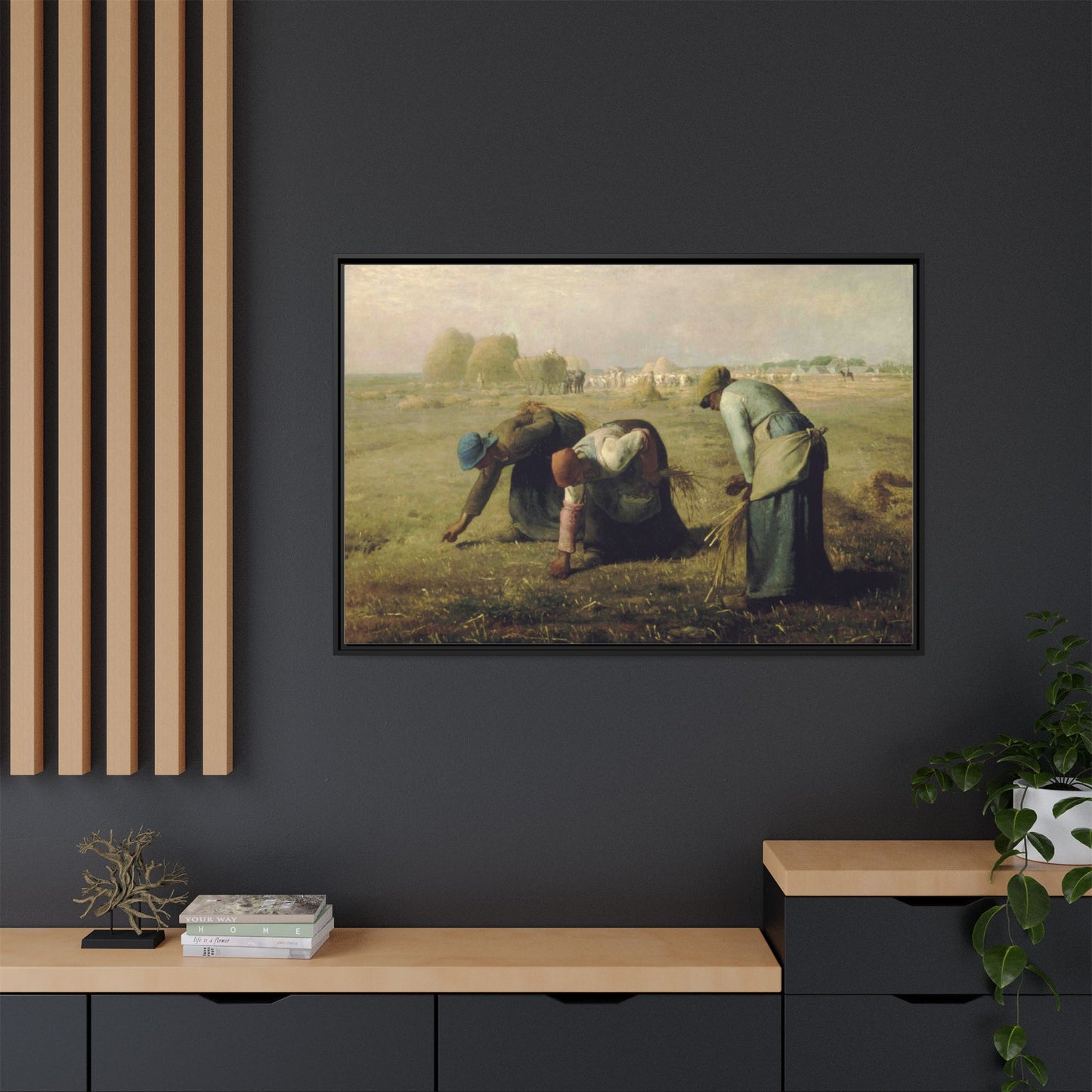 The Gleaners | Jean-François Millet - Framed -