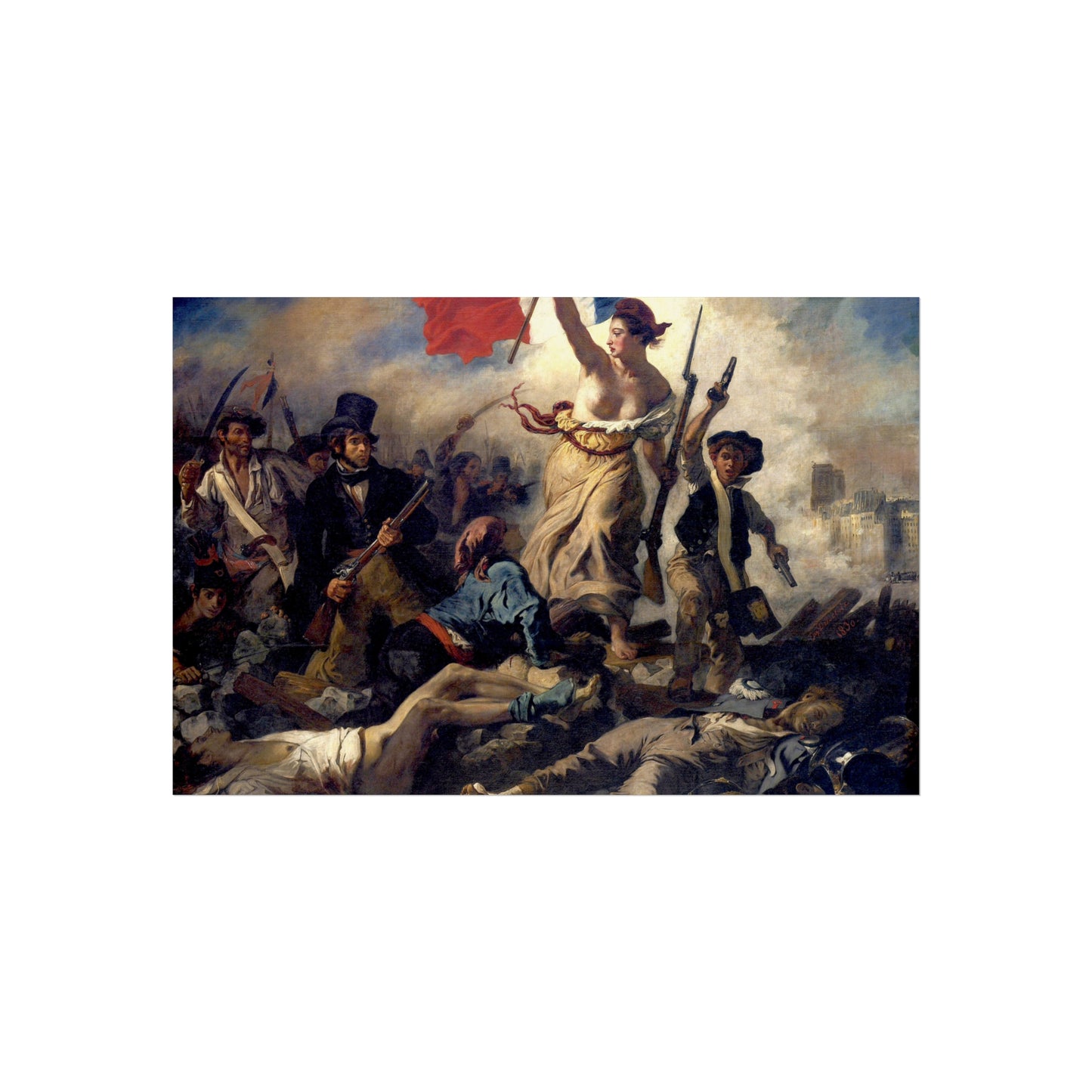 Liberty Leading the People | Eugène Delacroix - Giclée -