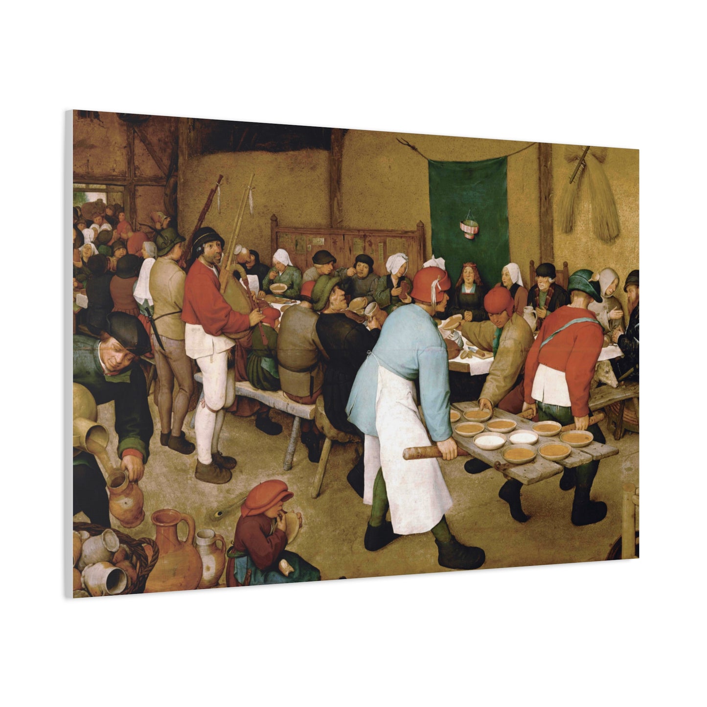 The Peasant Wedding | Pieter Bruegel - Canvas -