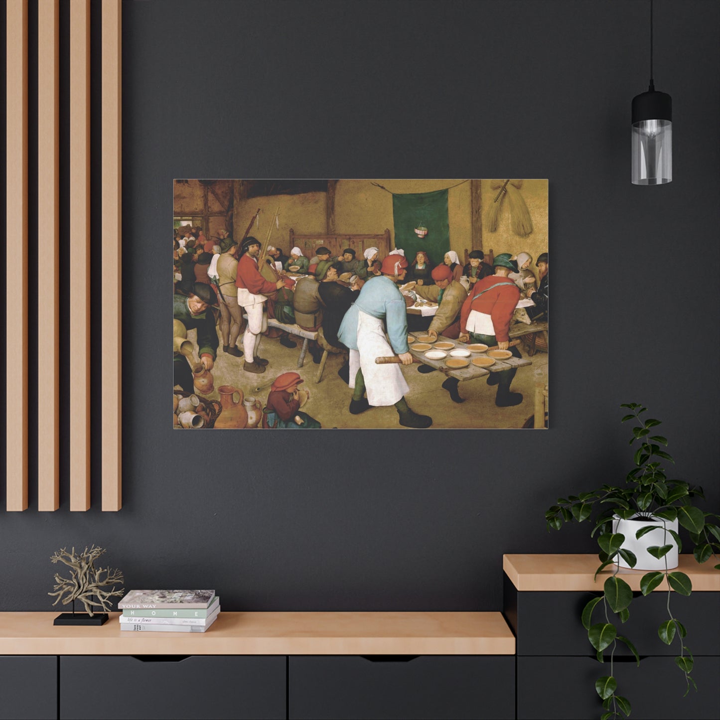 The Peasant Wedding | Pieter Bruegel - Canvas -