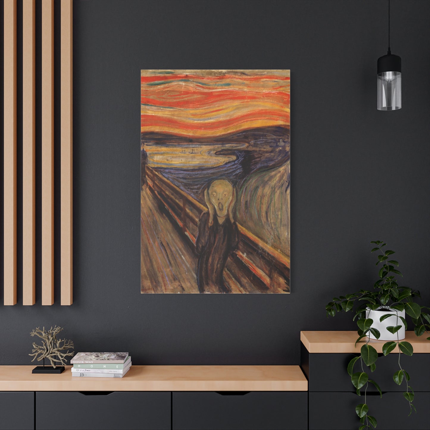 The Scream | Edvard Munch - Canvas -