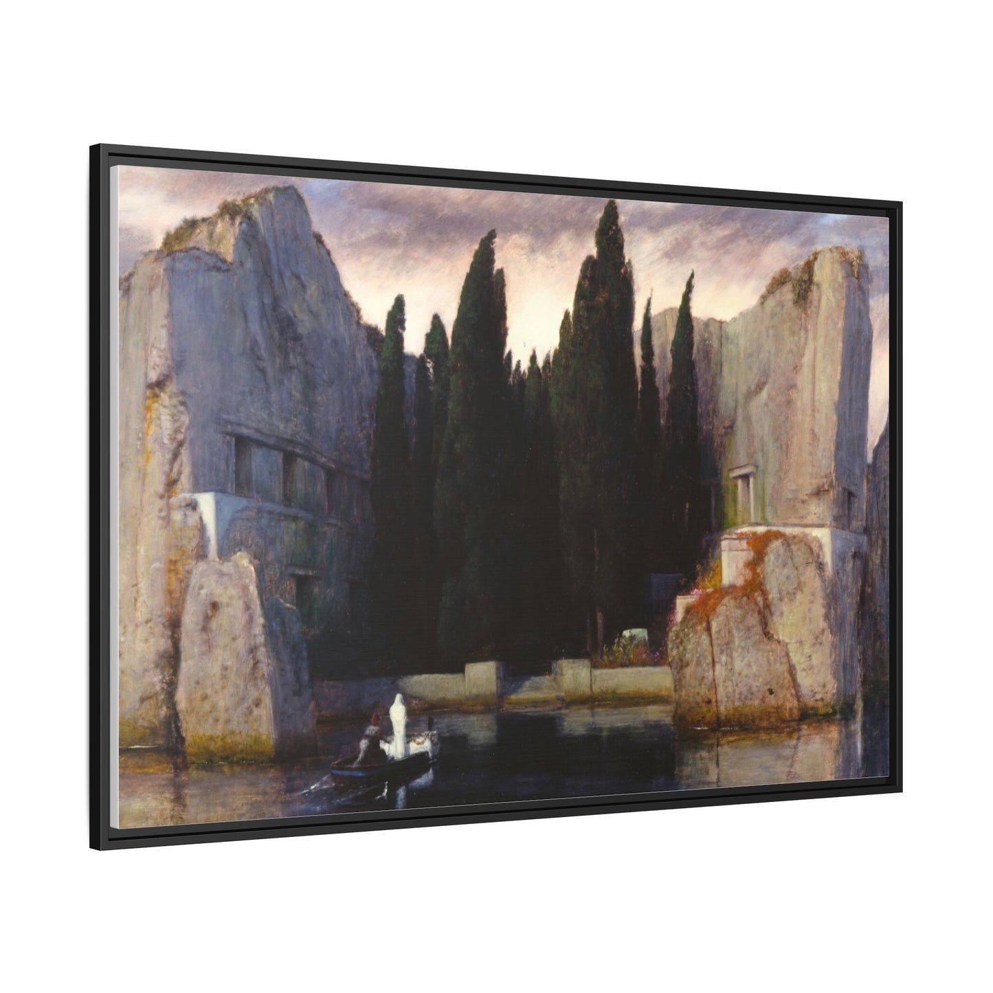 Isle of the Dead | Arnold Böcklin - Framed -