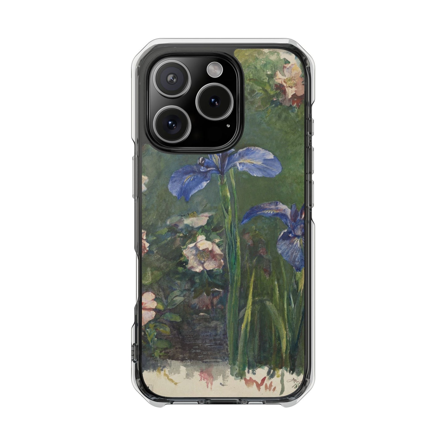 Roses and Irises | Slim Case