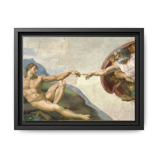 The Creation of Adam | Michelangelo - Framed -