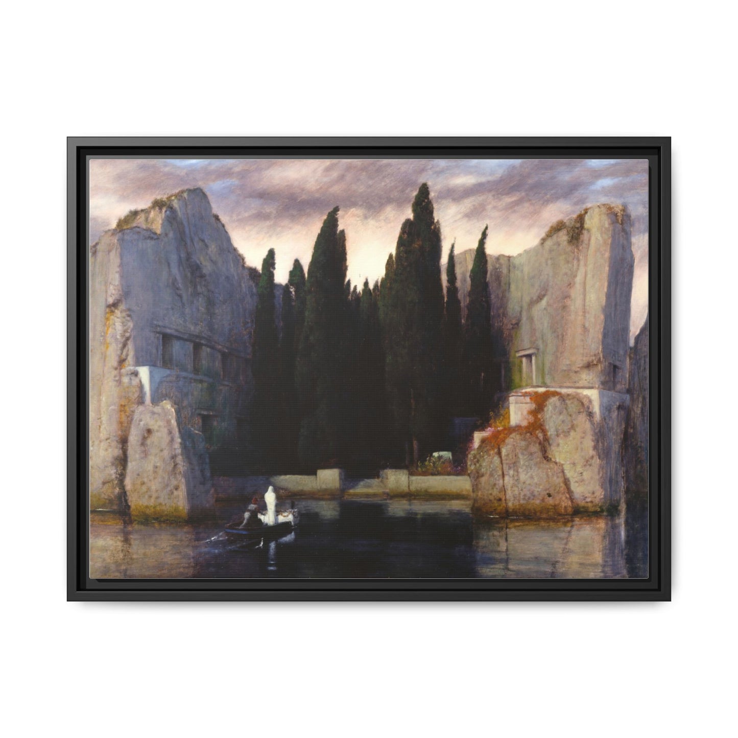 Isle of the Dead | Arnold Böcklin - Framed -