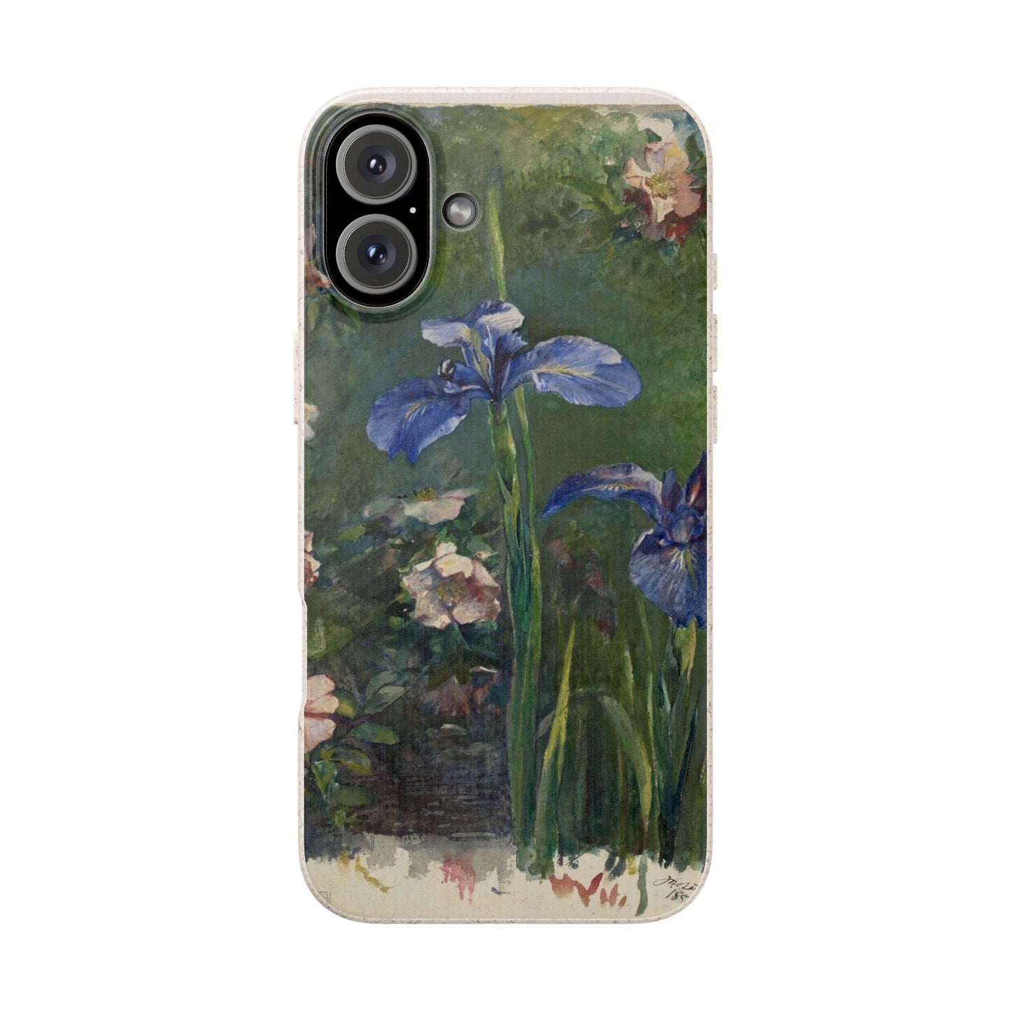 Roses and Irises | Bamboo Fibre Case