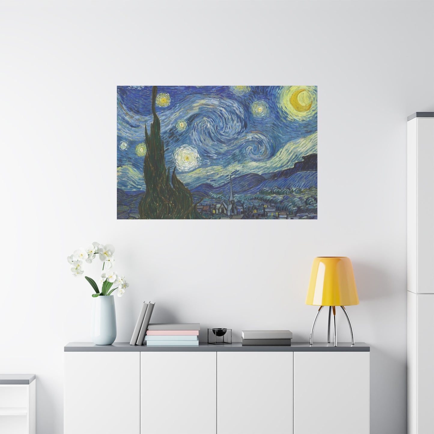 The Starry Night | Vincent van Gogh - Canvas -