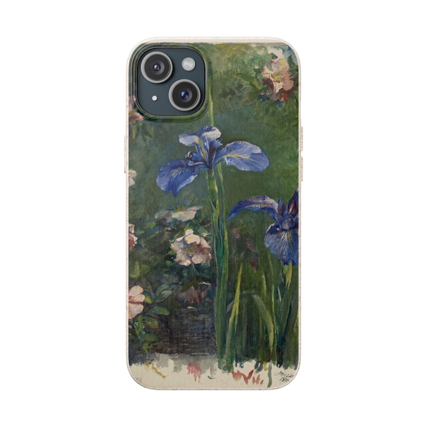 Roses and Irises | Bamboo Fibre Case