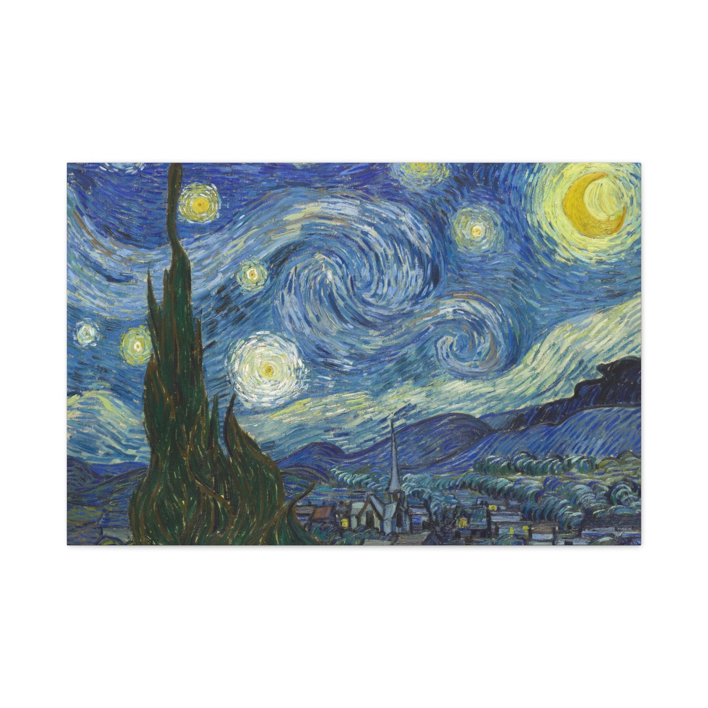 The Starry Night | Vincent van Gogh - Canvas -