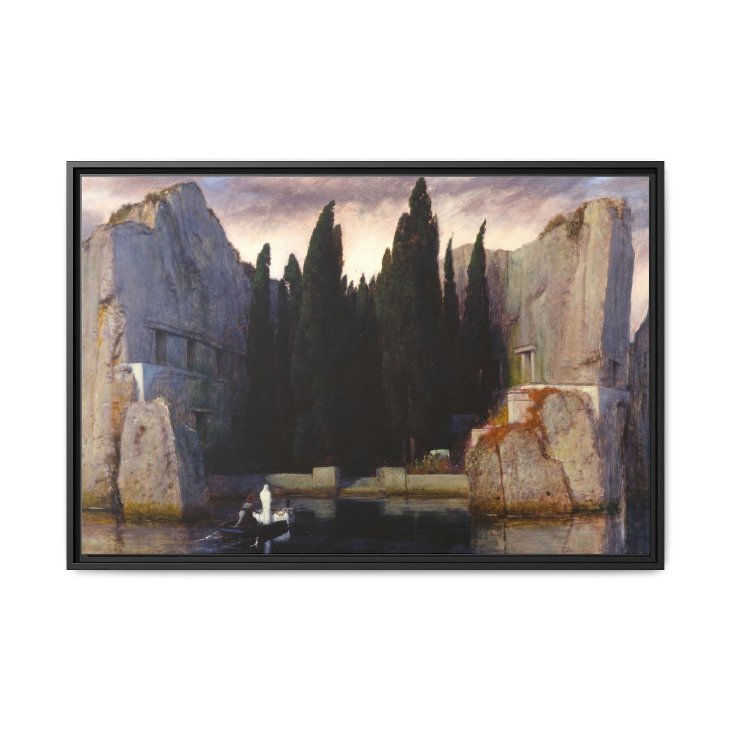 Isle of the Dead | Arnold Böcklin - Framed -