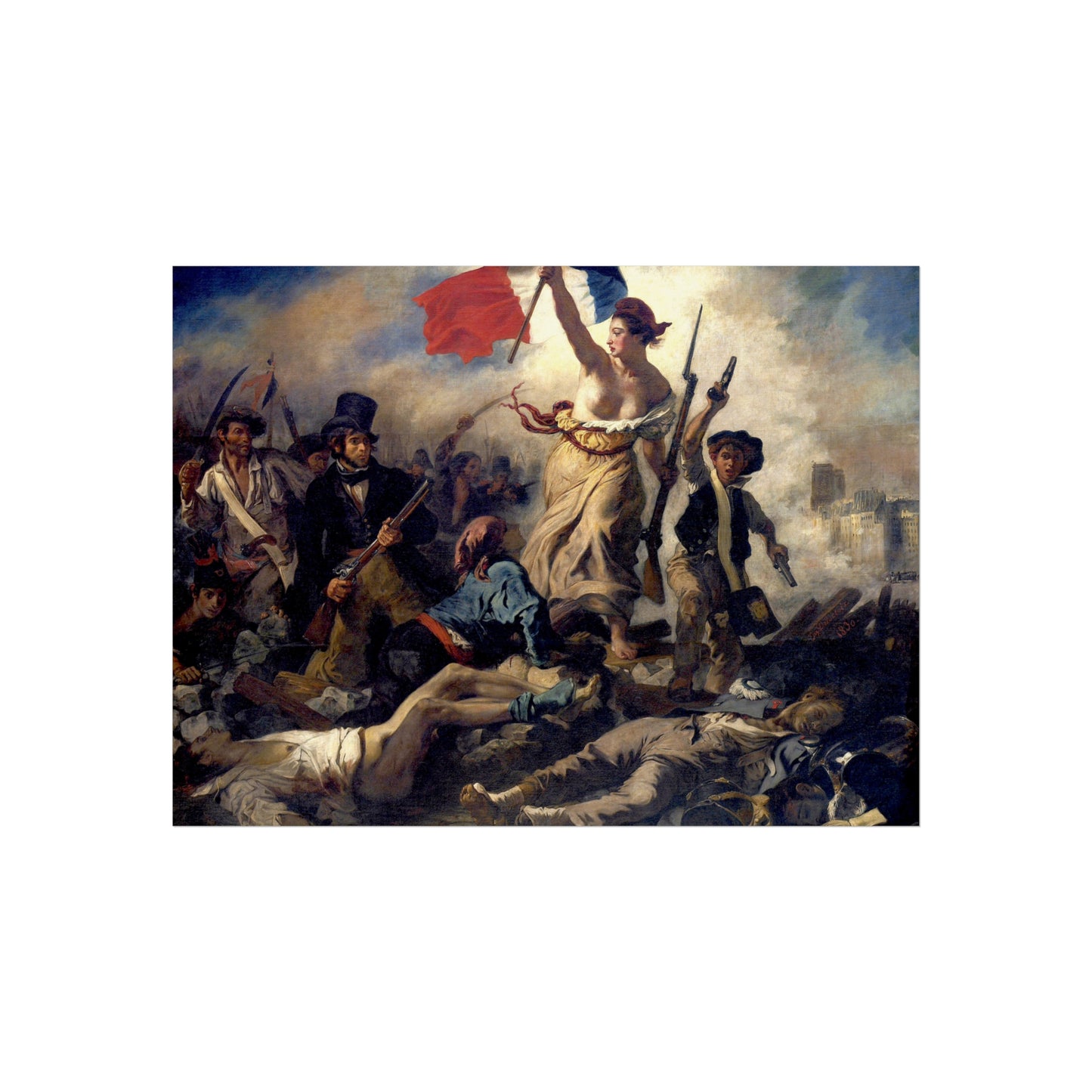 Liberty Leading the People | Eugène Delacroix - Giclée -