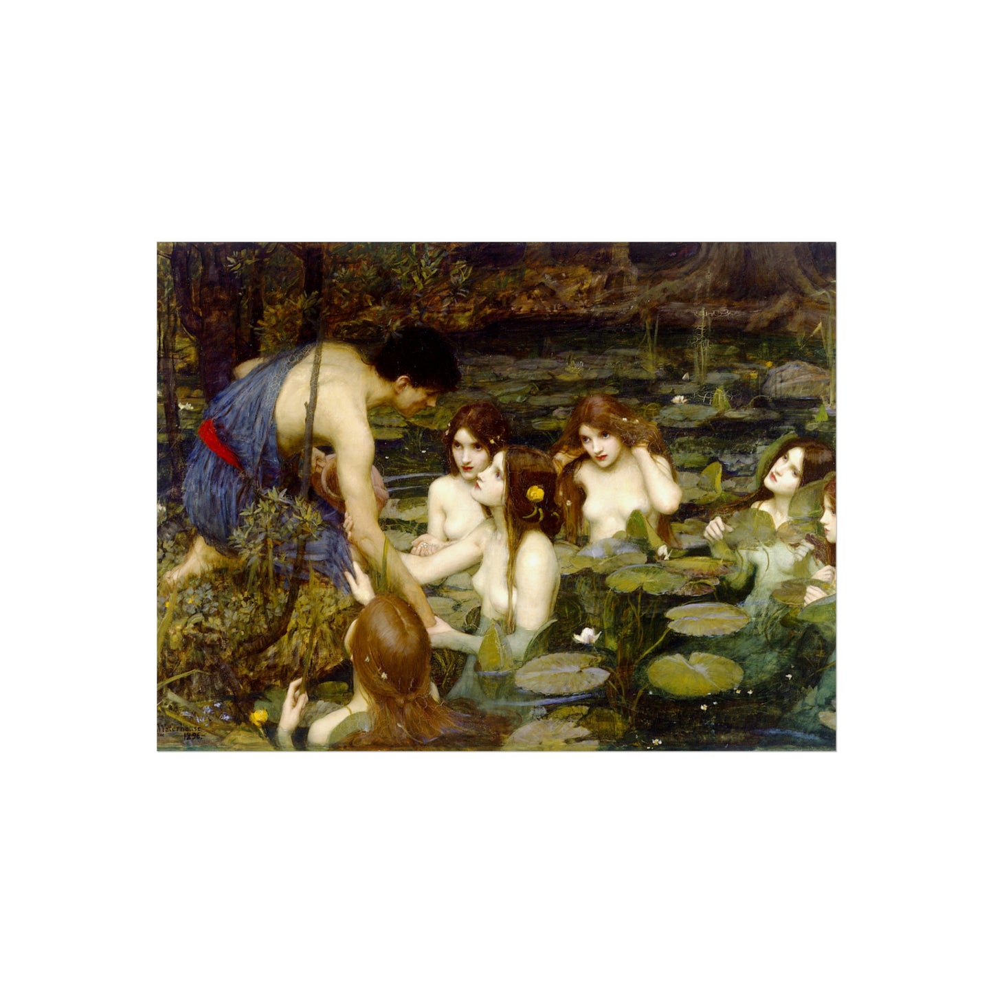 Hylas and the Nymphs | John William Waterhouse - Giclée -