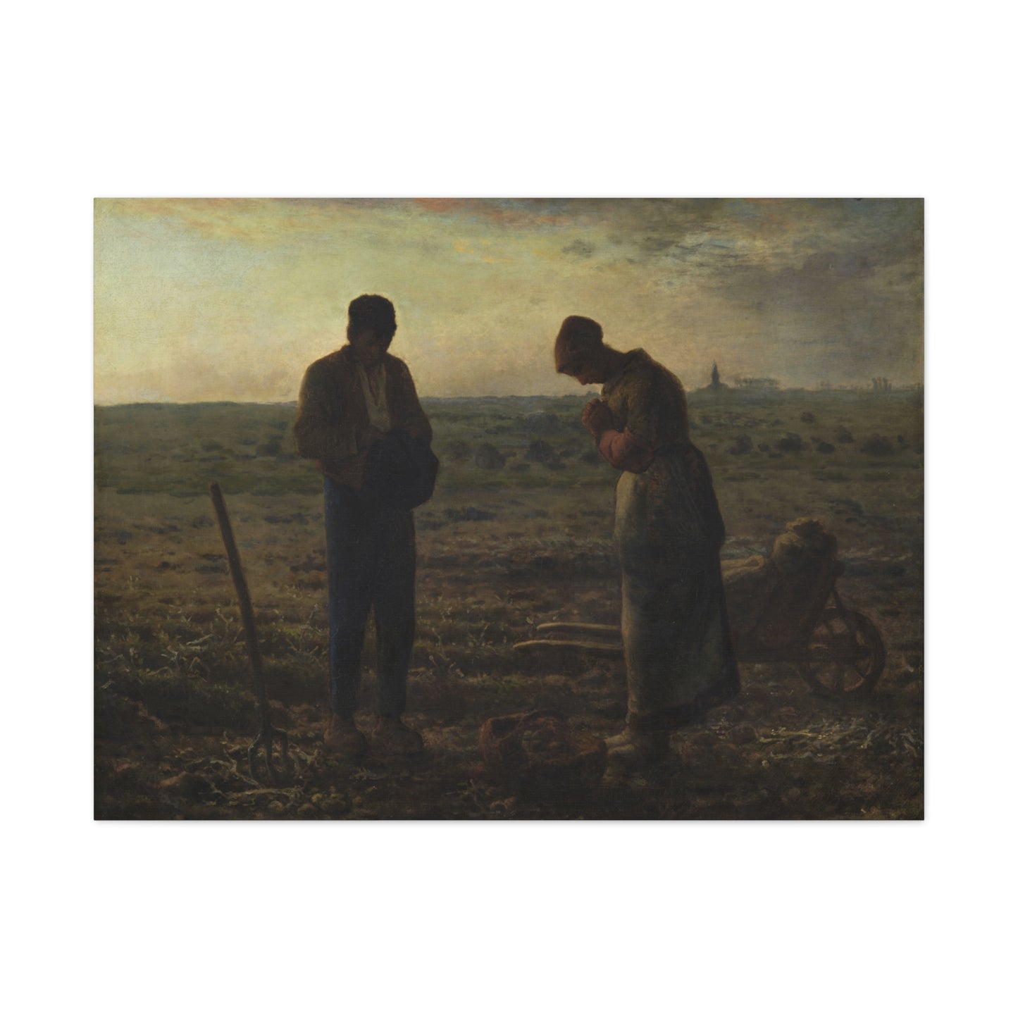 The Angelus | Jean-François Millet - Canvas -