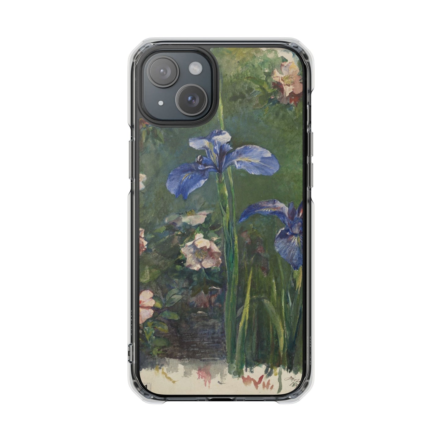 Roses and Irises | Slim Case